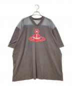 Vivienne Westwood RED LABELヴィヴィアンウエストウッドレッドレーベル）の古着「切替カットソー」｜ベージュ