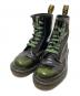 Dr.Martens（ドクターマーチン）の古着「8ホールブーツ」｜グリーン×ブラック