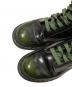 中古・古着 Dr.Martens (ドクターマーチン) 8ホールブーツ グリーン×ブラック サイズ:UK4：15000円