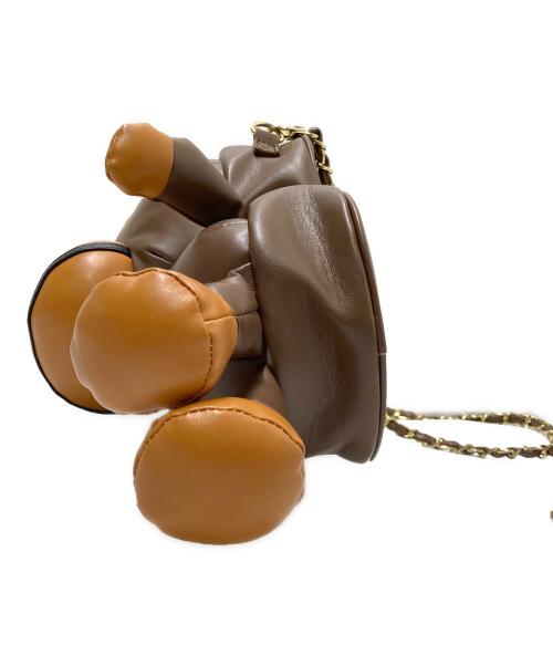 BAPE BY A BATHING APE（ベイプバイアベイシングエイプ）BAPE BY A BATHING APE (ベイプバイアベイシングエイプ) BABY MILO MINI SHOULDER BAG/ベイビーミロミニショルダーバッグ ベージュ サイズ:下記参照の古着・服飾アイテム