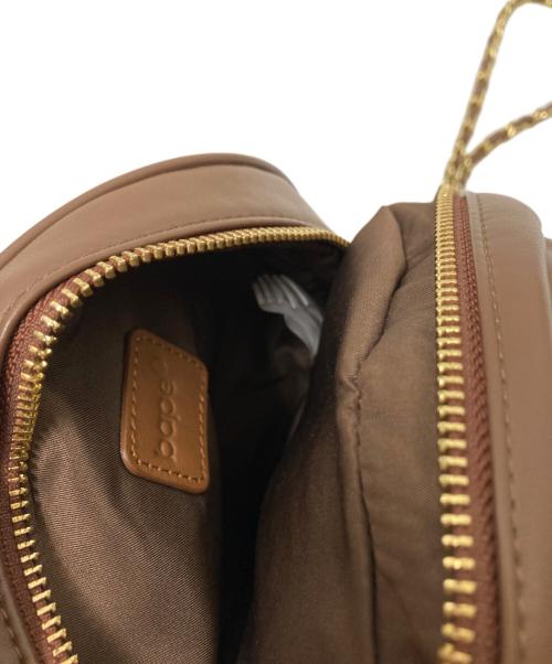 BAPE BY A BATHING APE（ベイプバイアベイシングエイプ）BAPE BY A BATHING APE (ベイプバイアベイシングエイプ) BABY MILO MINI SHOULDER BAG/ベイビーミロミニショルダーバッグ ベージュ サイズ:下記参照の古着・服飾アイテム