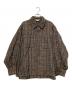jieda（ジエダ）の古着「CHECK OVER SHIRT」｜ブラック
