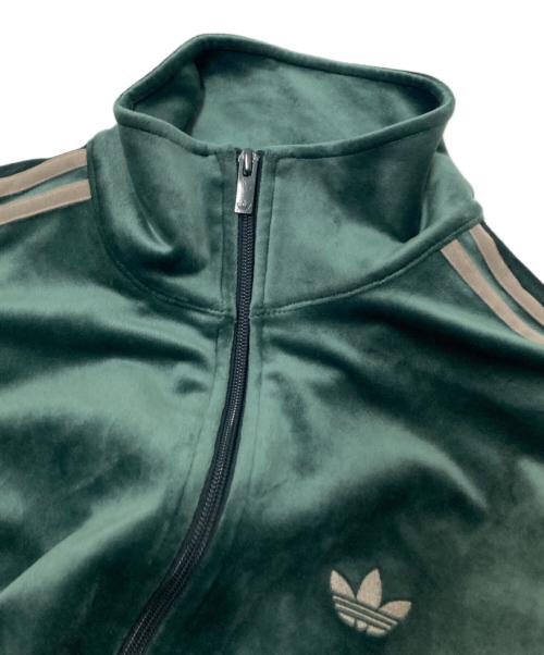adidas（アディダス）adidas (アディダス) FIREBIRD VELOUR TRACK TOP ブラック サイズ:Sの古着・服飾アイテム