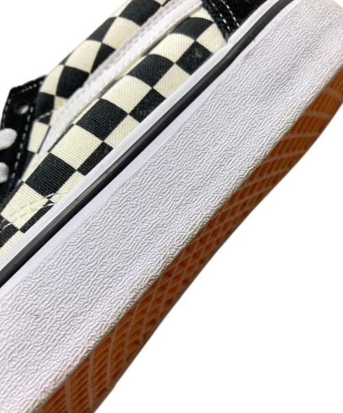 VANS（ヴァンズ）VANS (ヴァンズ) ローカットスニーカー ブラック×ホワイト サイズ:26.0cmの古着・服飾アイテム