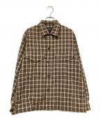 PENDLETONペンドルトン）の古着「チェックジャケット」｜ベージュ×ブラウン