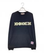 ANIMALIAアニマリア）の古着「L/S Tee - ROSE」｜ブラック