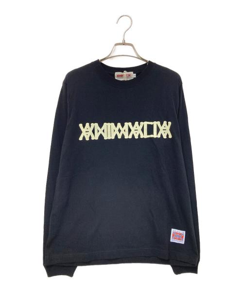 ANIMALIA（アニマリア）ANIMALIA (アニマリア) L/S Tee - ROSE ブラック サイズ:S 未使用品の古着・服飾アイテム