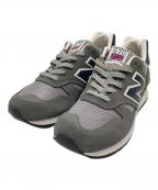 NEW BALANCEニューバランス）の古着「ローカットスニーカー」｜グレー×ネイビー