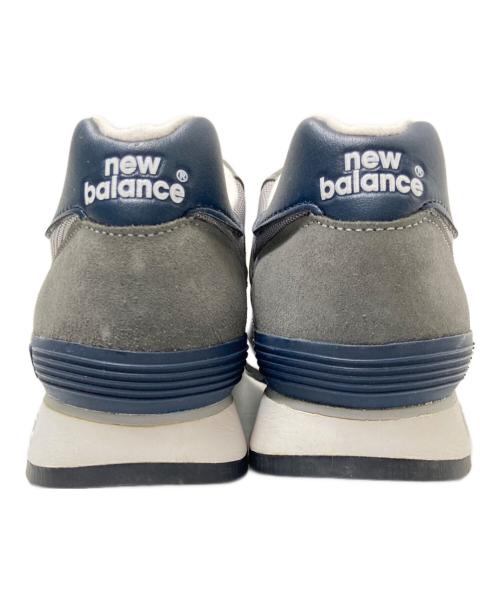 NEW BALANCE（ニューバランス）NEW BALANCE (ニューバランス) ローカットスニーカー グレー×ネイビー サイズ:US:7 1/2Dの古着・服飾アイテム
