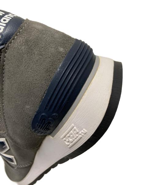 NEW BALANCE（ニューバランス）NEW BALANCE (ニューバランス) ローカットスニーカー グレー×ネイビー サイズ:US:7 1/2Dの古着・服飾アイテム