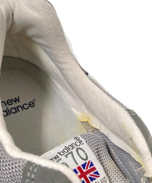 NEW BALANCE（ニューバランス）NEW BALANCE (ニューバランス) ローカットスニーカー グレー×ネイビー サイズ:US:7 1/2Dの古着・服飾アイテム