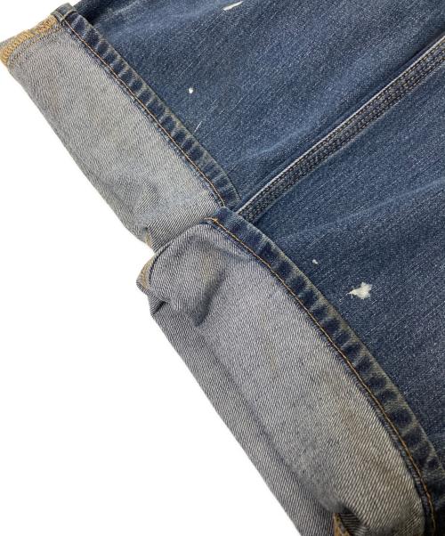 CarHartt（カーハート）CarHartt (カーハート) ペイントデニムパンツ インディゴ サイズ:32×30の古着・服飾アイテム