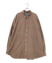 RALPH LAUREN（ラルフローレン）の古着「チェックシャツ」｜レッド×グリーン