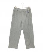 Champion×SHIPSチャンピオン×シップス）の古着「リバースウィーブ ワイド スウェット パンツ」｜グレー