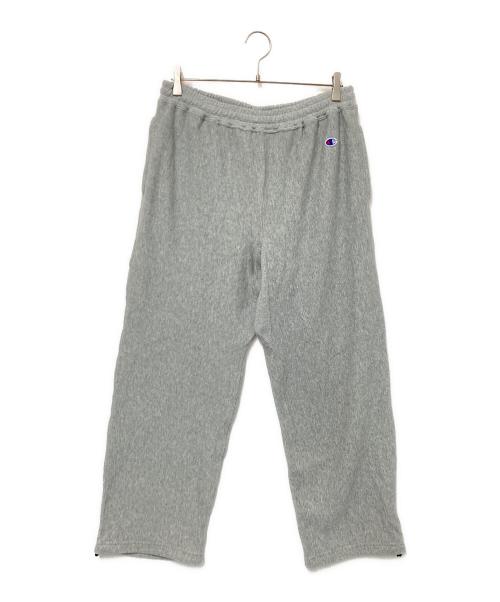 Champion（チャンピオン）Champion (チャンピオン) SHIPS (シップス) リバースウィーブ ワイド スウェット パンツ グレー サイズ:Mの古着・服飾アイテム