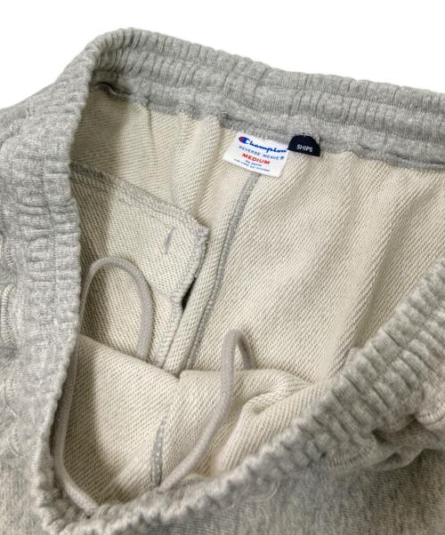 Champion（チャンピオン）Champion (チャンピオン) SHIPS (シップス) リバースウィーブ ワイド スウェット パンツ グレー サイズ:Mの古着・服飾アイテム