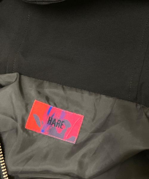 HARE（ハレ）HARE (ハレ) 一寸法師 ジップパーカー ブラック サイズ:Sの古着・服飾アイテム