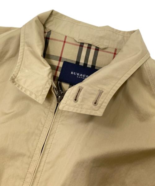 BURBERRY LONDON（バーバリーロンドン）BURBERRY LONDON (バーバリーロンドン) スイングトップ ベージュ サイズ:Sの古着・服飾アイテム