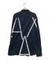 ARMANI EXCHANGE (アルマーニ エクスチェンジ) ラインデザインシャツ ブラック×ホワイト サイズ:M：4000円
