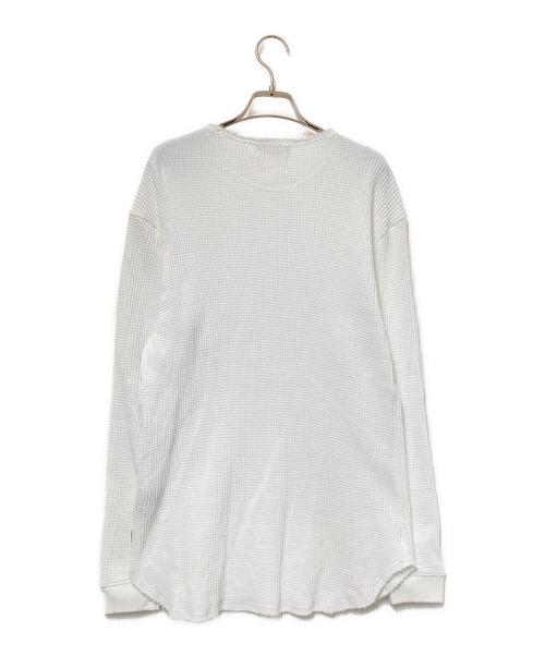 AMBERGLEAM（アンバーグリーム）AMBERGLEAM (アンバーグリーム) サーマルカットソー ホワイト サイズ:Mの古着・服飾アイテム