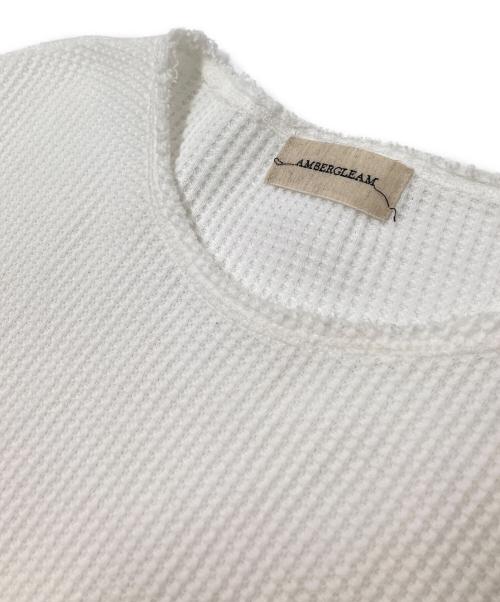 AMBERGLEAM（アンバーグリーム）AMBERGLEAM (アンバーグリーム) サーマルカットソー ホワイト サイズ:Mの古着・服飾アイテム