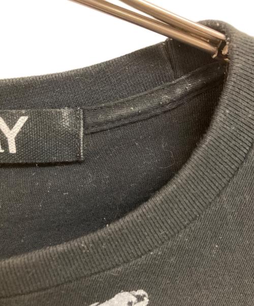 GROUND Y（グラウンドワイ）GROUND Y (グラウンドワイ) 手書きデッサン画プリントT ブラック サイズ:3の古着・服飾アイテム