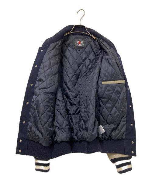 VAN（ヴァン）VAN (ヴァン) スタジャン ネイビー×ベージュ サイズ:Mの古着・服飾アイテム