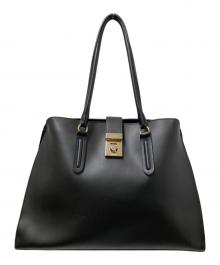 FURLA（フルラ）の古着「ミラノトートバッグ」｜ブラック