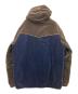 SUPREME (シュプリーム) Studded Velvet Hooded Work Jacket ネイビー×ブラウン サイズ:XL：28000円