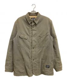 stussy（ステューシー）の古着「コーデュロイカバーオール」｜ベージュ