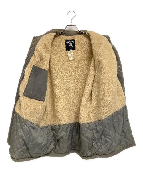 stussy（ステューシー）stussy (ステューシー) コーデュロイカバーオール ベージュ サイズ:XLの古着・服飾アイテム