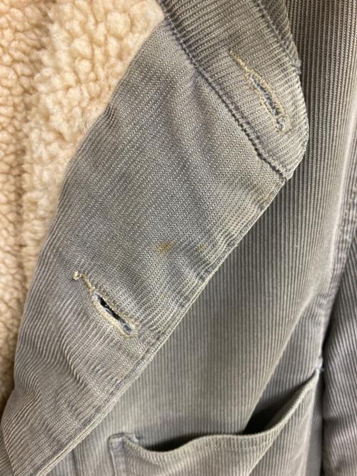 stussy（ステューシー）stussy (ステューシー) コーデュロイカバーオール ベージュ サイズ:XLの古着・服飾アイテム