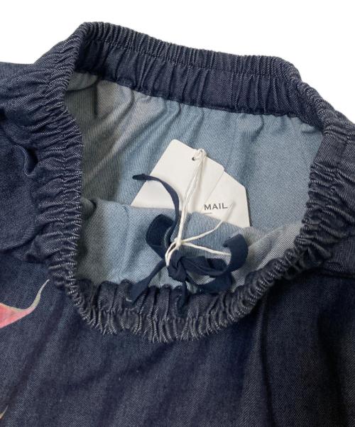 RIVER MAIL（リバーメイル）RIVER MAIL (リバーメイル) 花柄プリントスカート インディゴ サイズ:FREEの古着・服飾アイテム