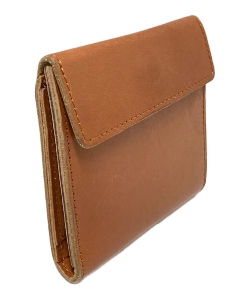 joli all leather（ジョリ オールレザーアイテムズ）joli all leather (ジョリ オールレザーアイテムズ) 二つ折財布 ブラウン サイズ:下記参照の古着・服飾アイテム