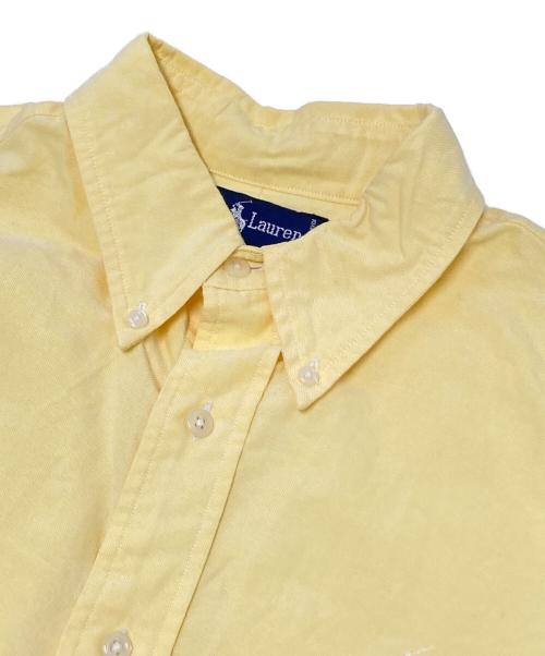 POLO RALPH LAUREN（ポロ・ラルフローレン）POLO RALPH LAUREN (ポロ・ラルフローレン) ボタンダウンシャツ イエロー サイズ:16-33の古着・服飾アイテム