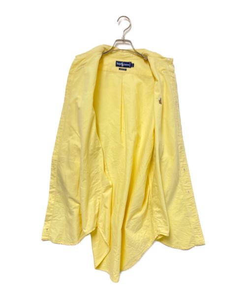 POLO RALPH LAUREN（ポロ・ラルフローレン）POLO RALPH LAUREN (ポロ・ラルフローレン) ボタンダウンシャツ イエロー サイズ:16-33の古着・服飾アイテム