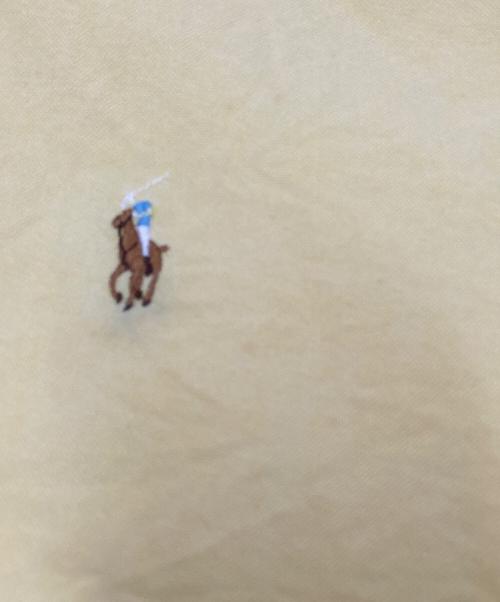 POLO RALPH LAUREN（ポロ・ラルフローレン）POLO RALPH LAUREN (ポロ・ラルフローレン) ボタンダウンシャツ イエロー サイズ:16-33の古着・服飾アイテム