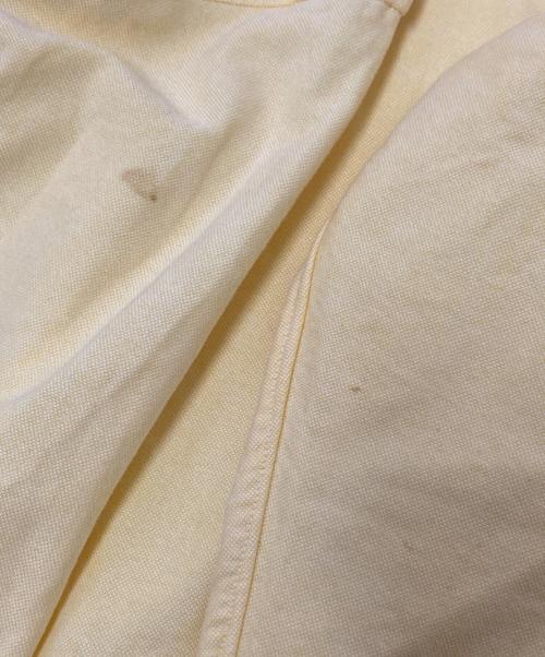 POLO RALPH LAUREN（ポロ・ラルフローレン）POLO RALPH LAUREN (ポロ・ラルフローレン) ボタンダウンシャツ イエロー サイズ:16-33の古着・服飾アイテム