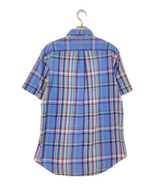 RALPH LAUREN（ラルフローレン）RALPH LAUREN (ラルフローレン) チェックBDシャツ グリーン×ブルー サイズ:Mの古着・服飾アイテム