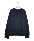 Battenwearバテンウェア）の古着「ラグランスウェット」｜ブラック
