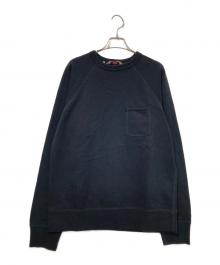 Battenwear（バテンウェア）の古着「ラグランスウェット」｜ブラック