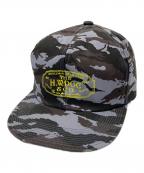 THE H.W.DOG&CO.エイチダブリュードッグアンドコー）の古着「キャップ」｜グレー×ブラック