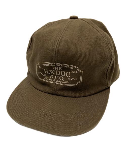 THE H.W.DOG&CO.（エイチダブリュードッグアンドコー）THE H.W.DOG&CO. (エイチダブリュードッグアンドコー) キャップ ブラウン サイズ:下記参照の古着・服飾アイテム