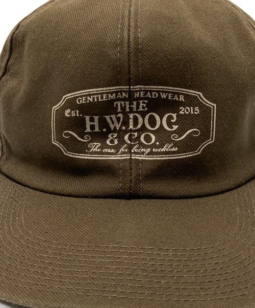THE H.W.DOG&CO.（エイチダブリュードッグアンドコー）THE H.W.DOG&CO. (エイチダブリュードッグアンドコー) キャップ ブラウン サイズ:下記参照の古着・服飾アイテム