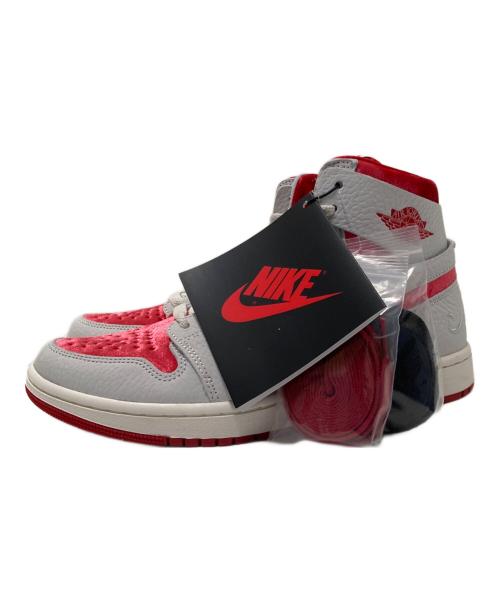 NIKE（ナイキ）NIKE (ナイキ) ハイカットスニーカー レッド×グレー サイズ:25.0㎝ 未使用品の古着・服飾アイテム