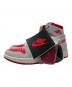 NIKE (ナイキ) ハイカットスニーカー レッド×グレー サイズ:25.0㎝ 未使用品：7000円