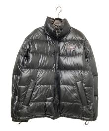 FIRST DOWN（ファーストダウン）の古着「90‘Sリバーシブルダウンジャケット」｜ブラック×グレー