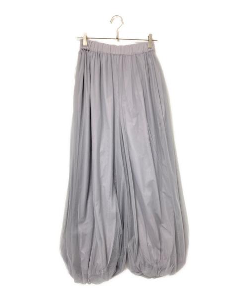 Belle vintage（ベル ヴィンテージ）Belle vintage (ベル ヴィンテージ) ギャザーチュールバルーンパンツ グレー 未使用品の古着・服飾アイテム