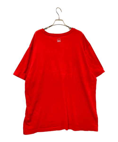 MARITHE+FRANCOIS GIRBAUD（マリテフランソワジルボー）MARITHE+FRANCOIS GIRBAUD (マリテフランソワジルボー) プリントTシャツ レッド サイズ:3Xの古着・服飾アイテム