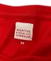 中古・古着 MARITHE+FRANCOIS GIRBAUD (マリテフランソワジルボー) プリントTシャツ レッド サイズ:3X：4000円